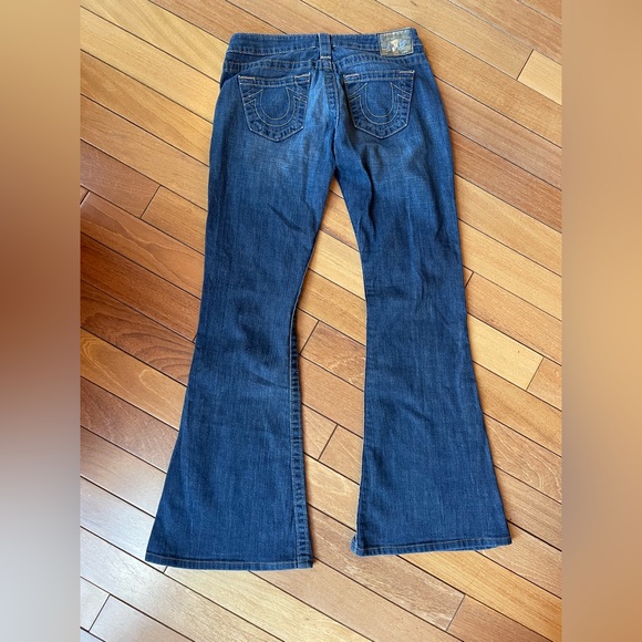 True Religion Joey Flare Jeans Women’s Size 28 Made in USA - Picture 12 of 16